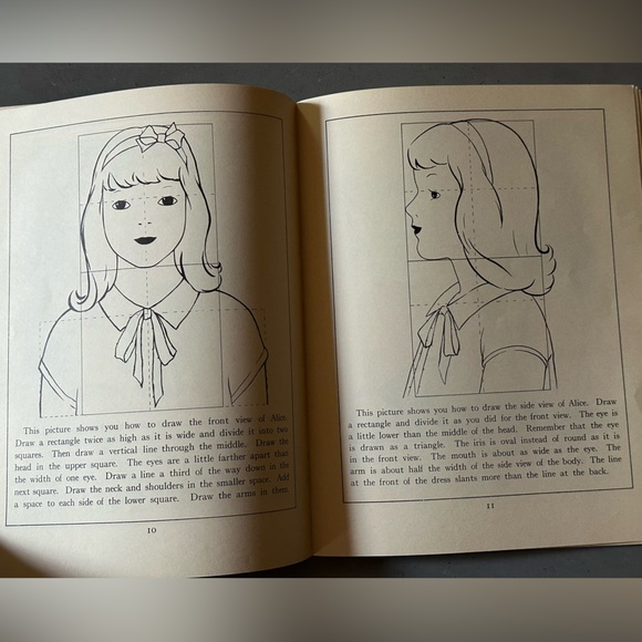 Antique 1940 Alice in Wonderland Art Appreciation Textbook Teachers Addition - Picture 5 of 11